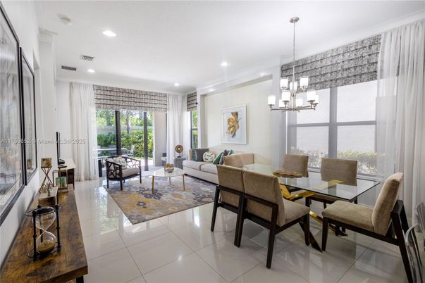 Chandelier, Dining room, Interior, Living room, Recessed Lighting