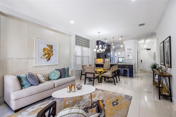 Dining room, Interior, Kitchen, Living room, Pendant Lights, Recessed Lighting