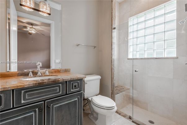 Bathroom, Glass Shower, Interior