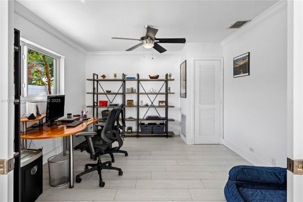 Home Office, Interior, Wood Texture Flooring