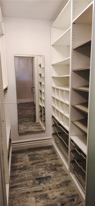 Interior, Walk-in Closets, Wood Texture Flooring