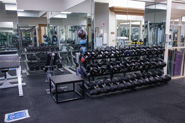 Fitness Equipment, Gym, Interior