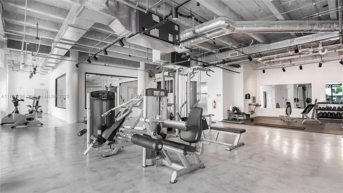 Fitness Equipment, Gym, Interior