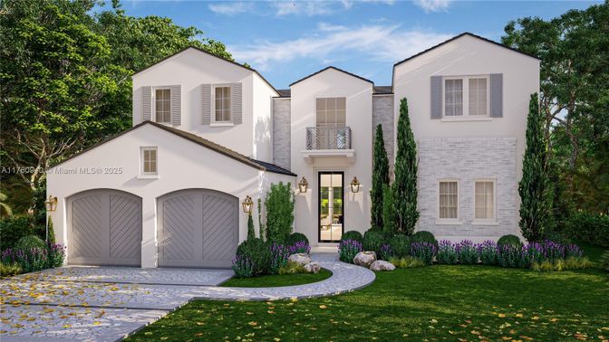 Attached, Exterior, Facade, Farmhouse
