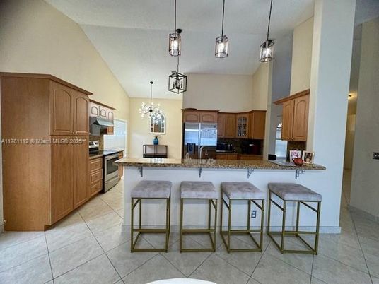 Interior, Kitchen, Pendant Lights