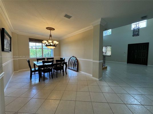 Chandelier, Dining room, Interior