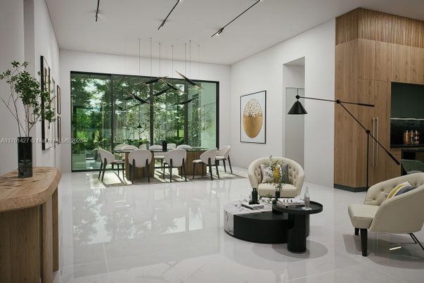 Dining room, Interior, Pendant Lights