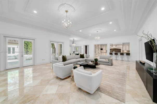 Chandelier, Interior, Living room, Recessed Lighting