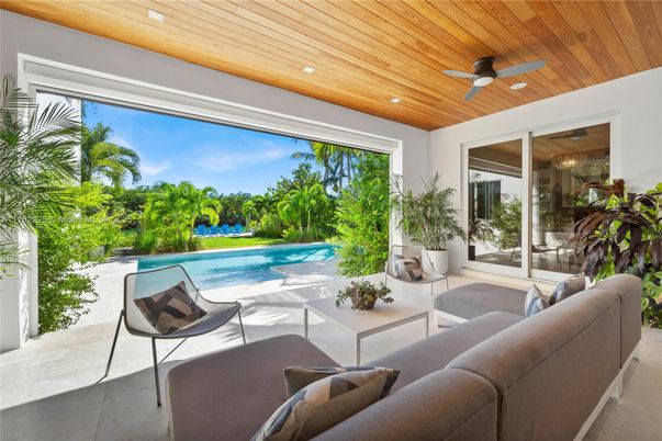 Exterior, Pool, Wooden Ceilings