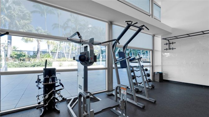 Fitness Equipment, Gym, Interior
