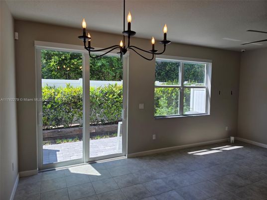 Chandelier, Empty room, Interior