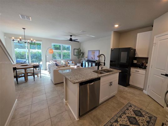 Dining room, Interior, Kitchen, Living room, Pendant Lights, Recessed Lighting