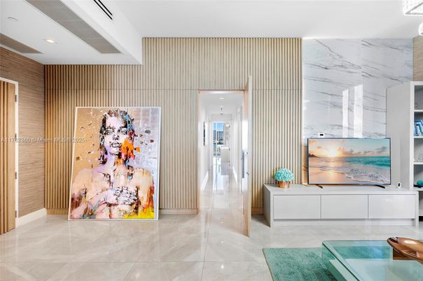 Interior, Marble Walls, Recessed Lighting