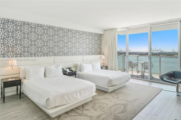 Bedroom, Interior, Water, Wood Texture Flooring
