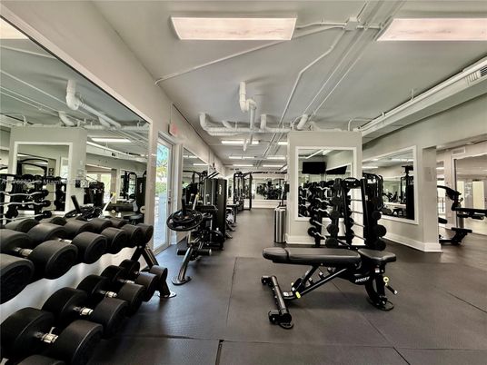 Fitness Equipment, Gym, Interior