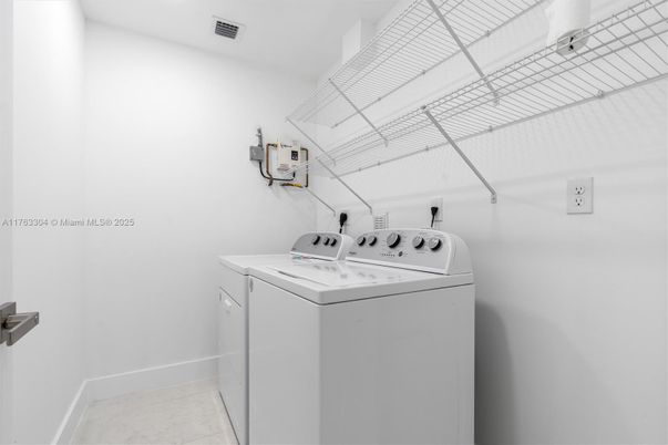 Interior, Utility Closets, Washer