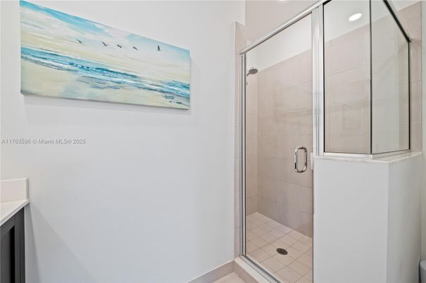 Bathroom, Glass Shower, Interior