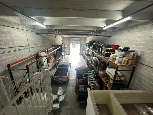 Garage, Interior, Stone Walls