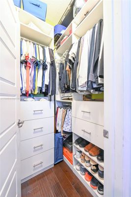 Interior, Walk-in Closets, Wood Texture Flooring
