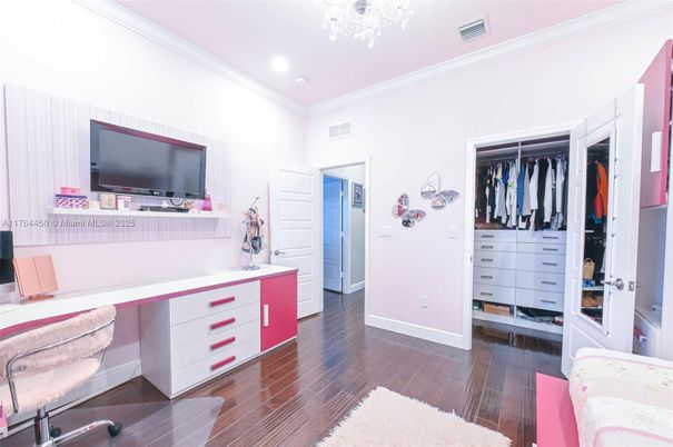 Interior, Recessed Lighting, Walk-in Closets, Wood Texture Flooring