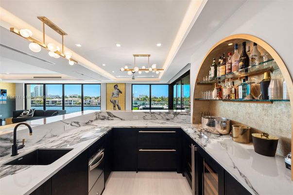 Interior, Kitchen, Pendant Lights, Recessed Lighting, Water