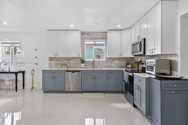 Interior, Kitchen, Recessed Lighting, Stainless Steel Appliances