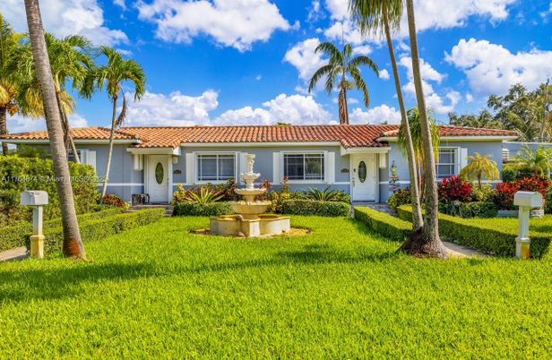 Backyard, Exterior, Facade, Spanish Mediterranean