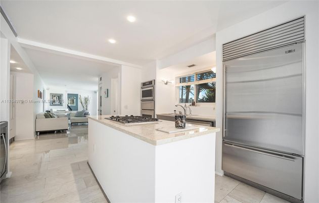 Interior, Kitchen, Living room, Recessed Lighting, Stainless Steel Appliances
