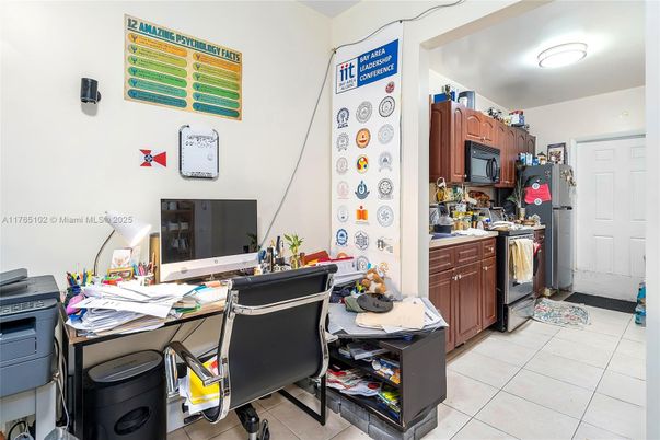 Home Office, Interior, Kitchen