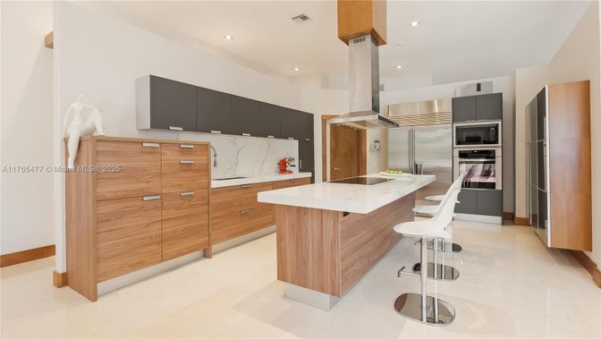 Interior, Kitchen, Recessed Lighting, Stainless Steel Appliances