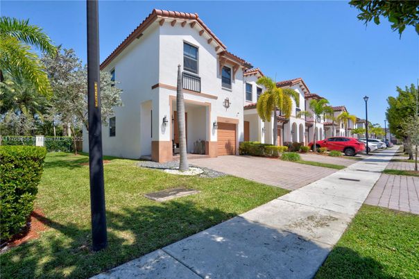 Attached, Backyard, Exterior, Facade, Mediterranean