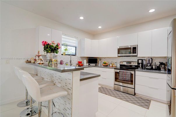 Interior, Kitchen, Recessed Lighting, Stainless Steel Appliances