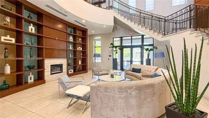 Fireplace, Interior, Living room, Recessed Lighting