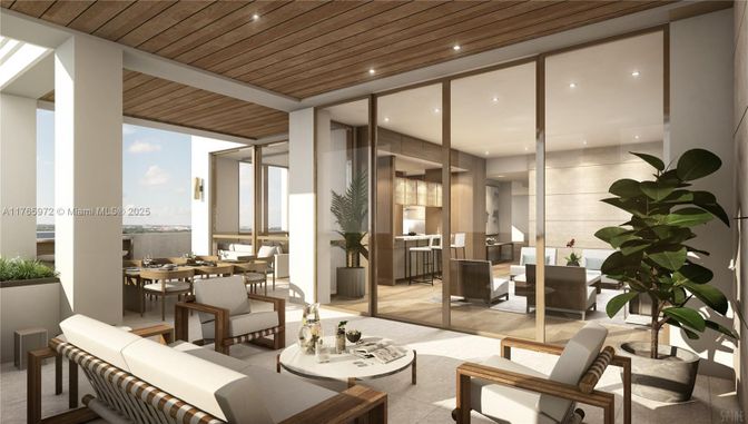 Dining room, Interior, Living room, Recessed Lighting, Wooden Ceilings