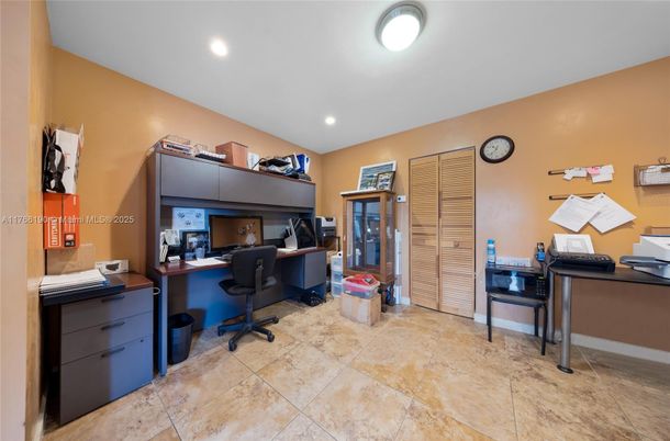 Home Office, Interior, Recessed Lighting