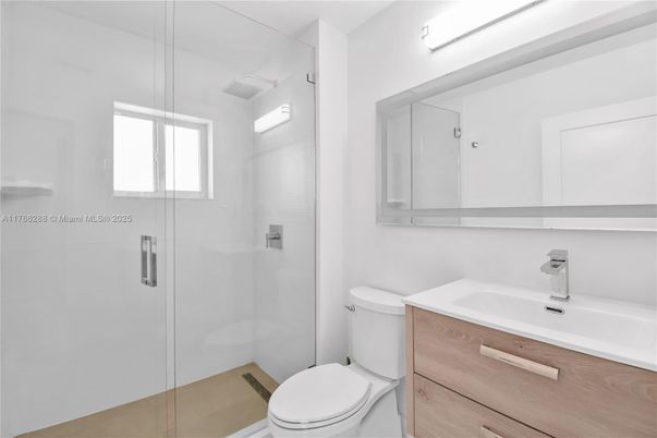 Bathroom, Glass Shower, Interior