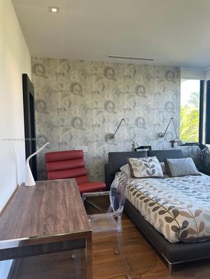 Bedroom, Home Office, Interior, Recessed Lighting, Wood Texture Flooring