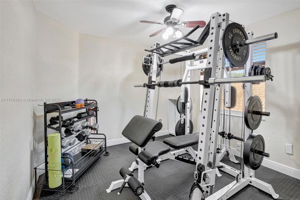 Fitness Equipment, Gym, Interior