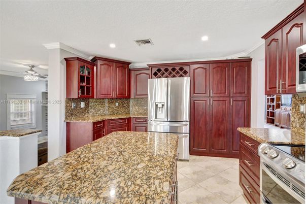 Interior, Kitchen, Recessed Lighting, Stainless Steel Appliances