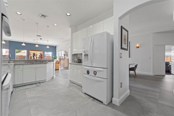 Interior, Kitchen, Pendant Lights, Recessed Lighting
