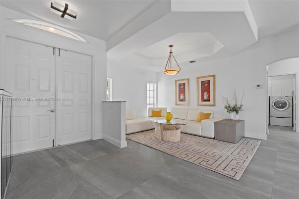 Interior, Living room, Pendant Lights, Washer