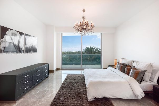 Bedroom, Chandelier, Interior