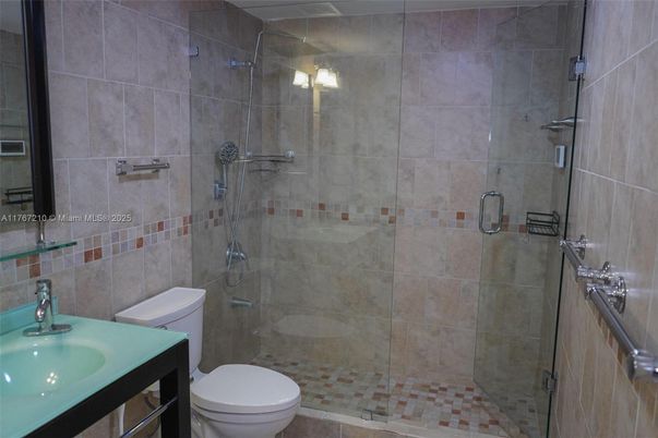 Bathroom, Glass Shower, Interior