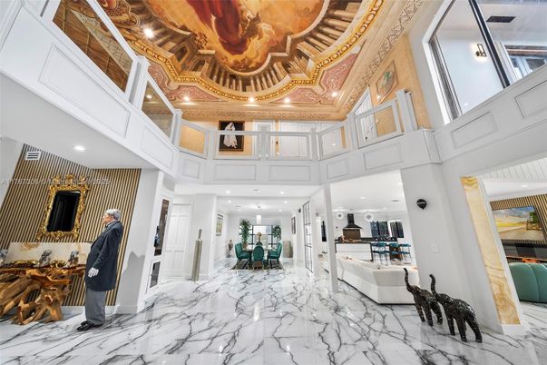 Interior, Marble, Recessed Lighting