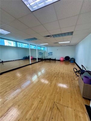 Fitness Equipment, Interior, Wood Texture Flooring