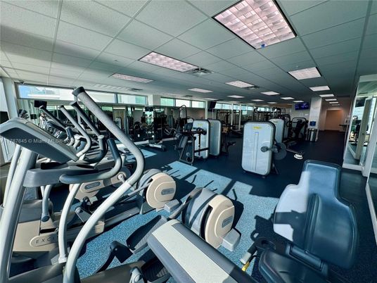 Fitness Equipment, Gym, Interior