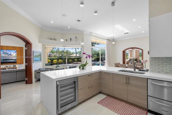 Interior, Kitchen, Pendant Lights, Recessed Lighting