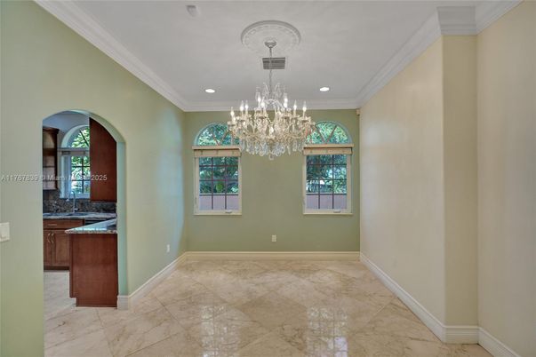 Chandelier, Empty room, Interior, Recessed Lighting