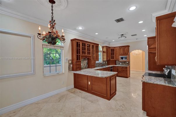 Chandelier, Interior, Kitchen, Recessed Lighting