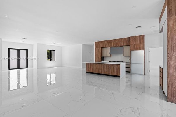 Interior, Kitchen, Marble, Recessed Lighting